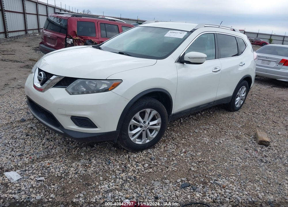 2015 NISSAN ROGUE SV VIN: 5N1AT2MV7FC794995
