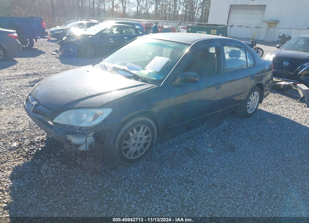 2004 HONDA CIVIC LX VIN: 2HGES16544H559479