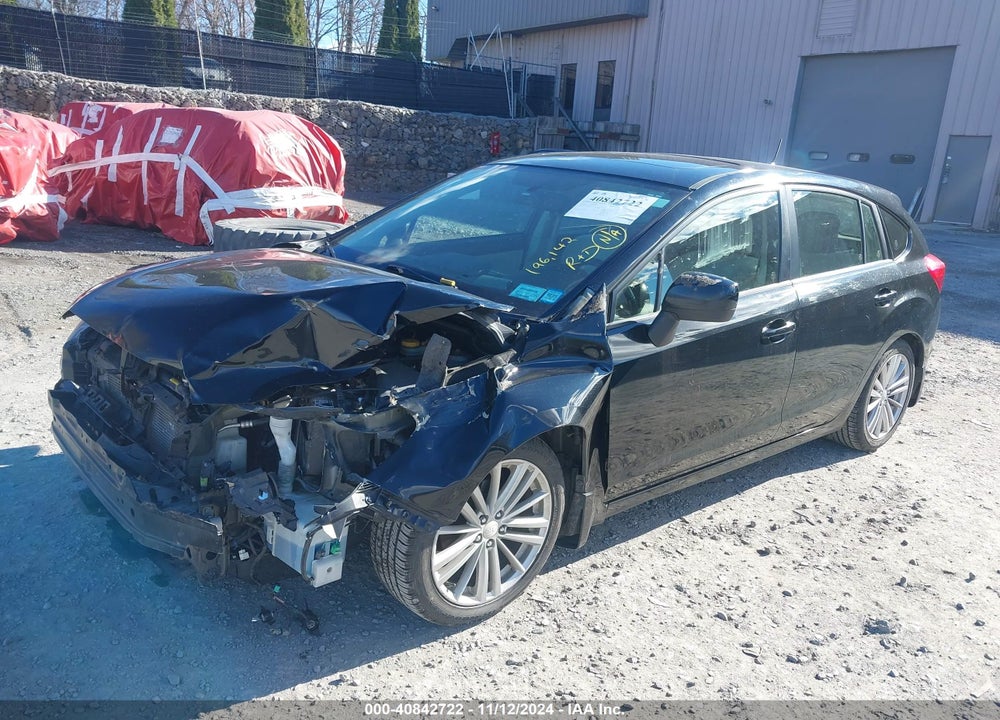 2012 SUBARU IMPREZA 2.0I PREMIUM VIN: JF1GPAD60CH211273