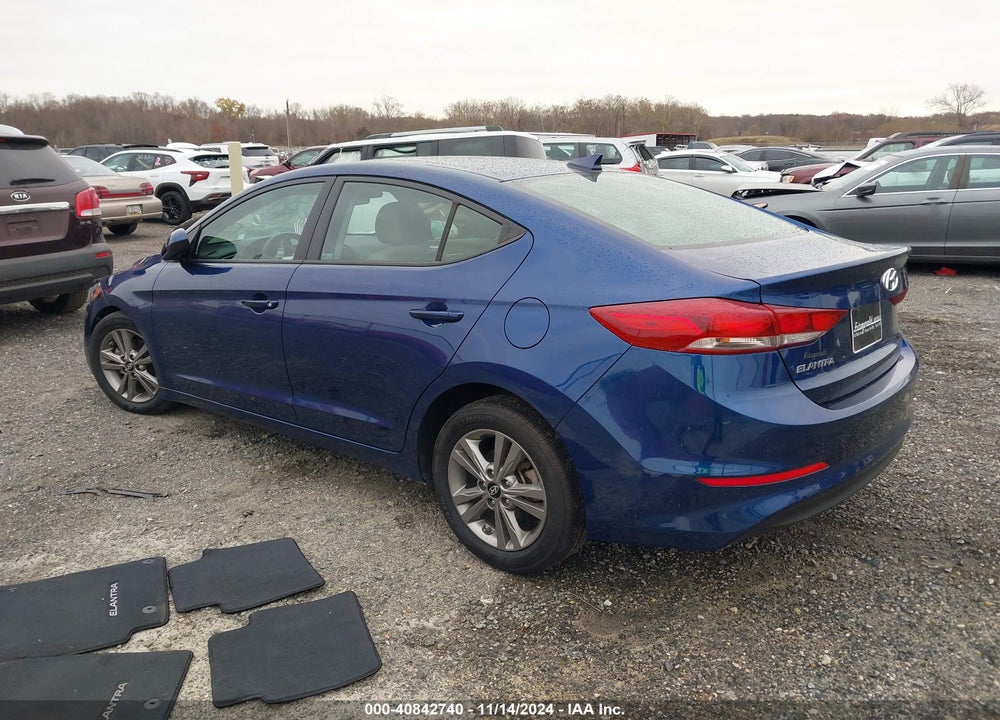 2018 HYUNDAI ELANTRA SEL VIN: 5NPD84LFXJH270536