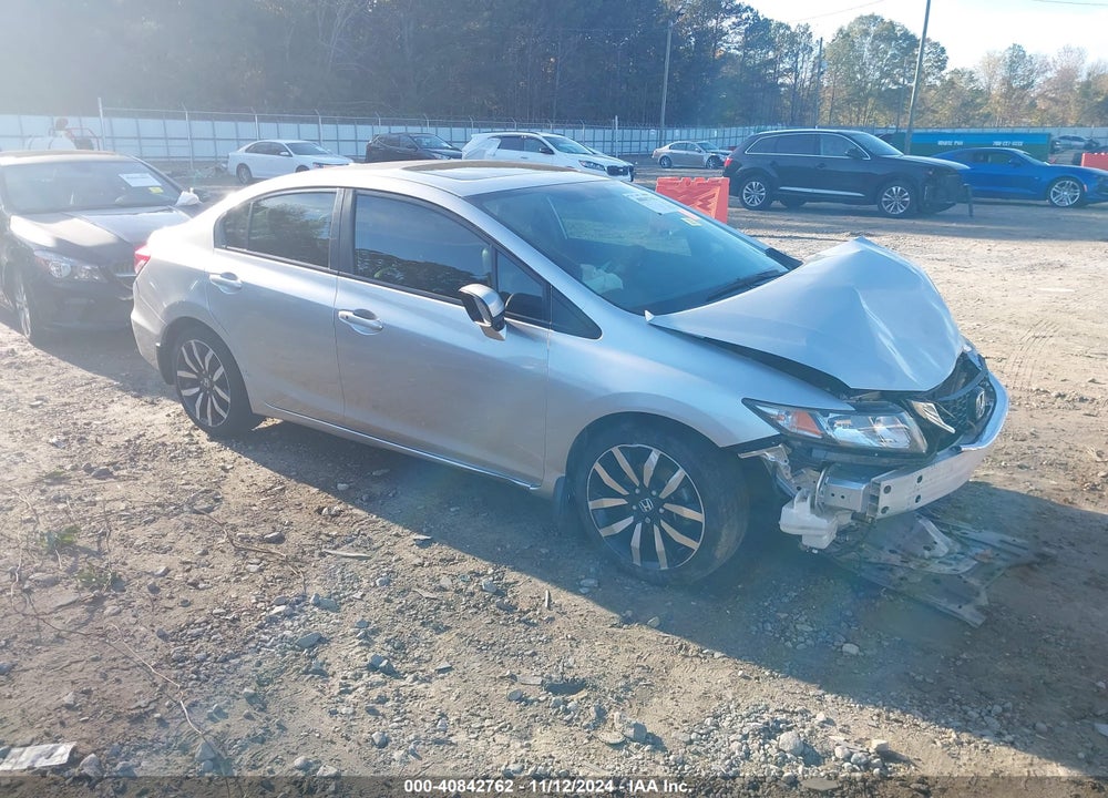 2014 HONDA CIVIC EX-L VIN: 19XFB2F96EE048316