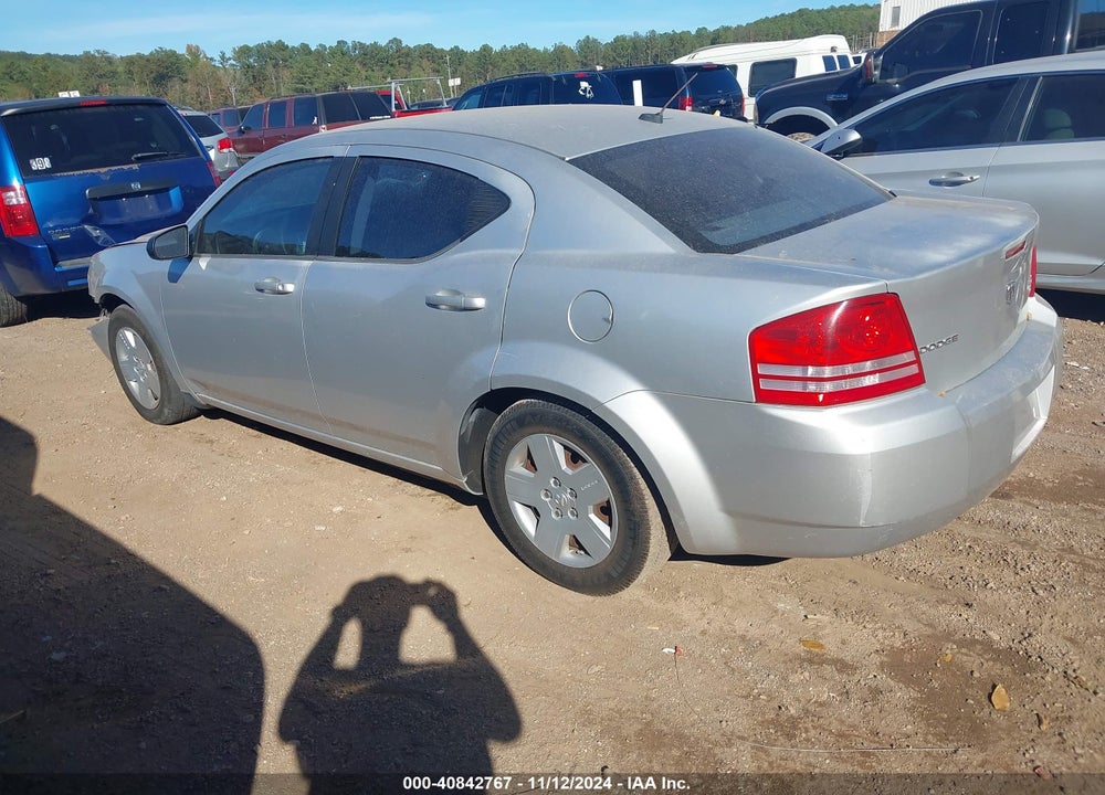 2010 DODGE AVENGER SXT VIN: 1B3CC4FB8AN140579