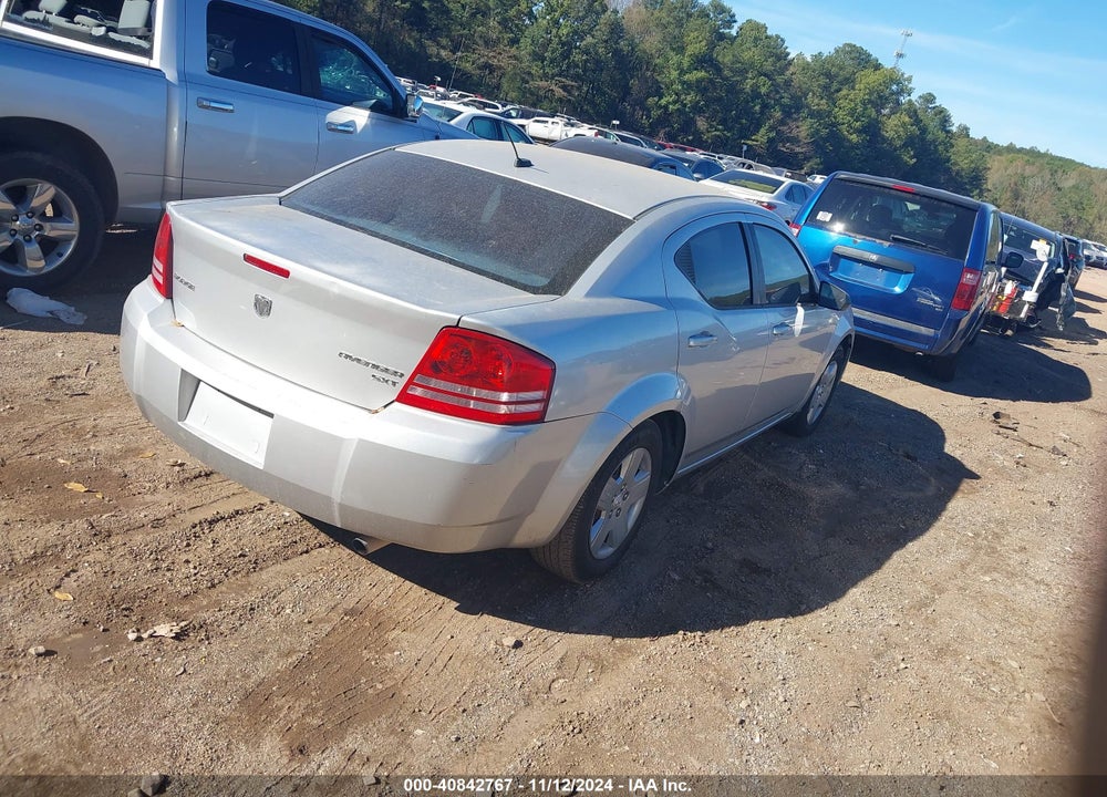2010 DODGE AVENGER SXT VIN: 1B3CC4FB8AN140579
