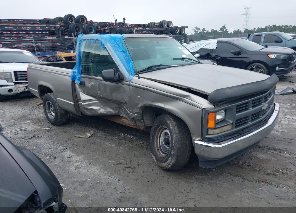 1998 CHEVROLET C1500 FLEETSIDE W/T VIN: 1GCEC14W2WZ232332