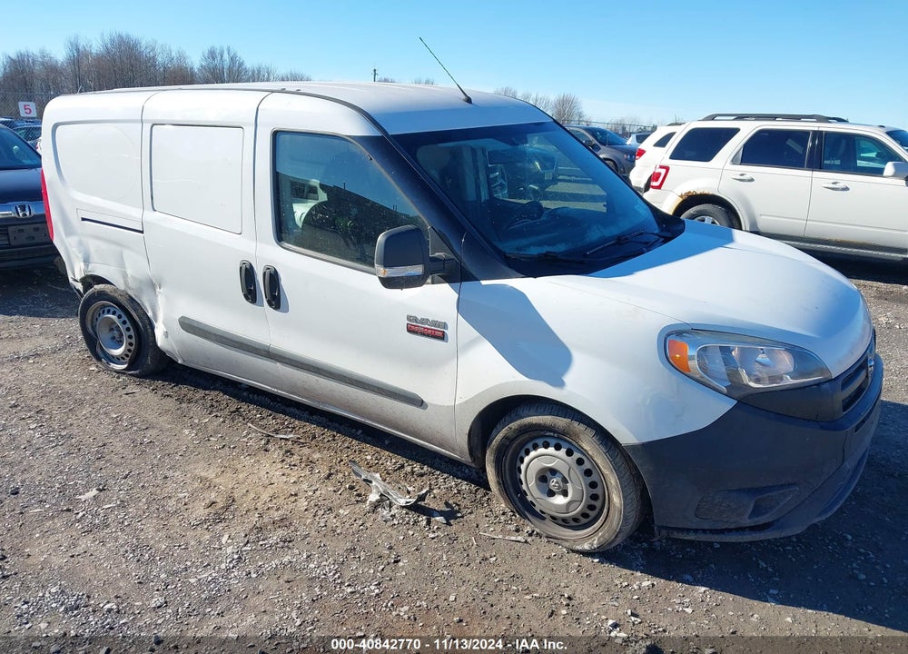 2016 RAM PROMASTER CITY TRADESMAN VIN: ZFBERFAT4G6B85593