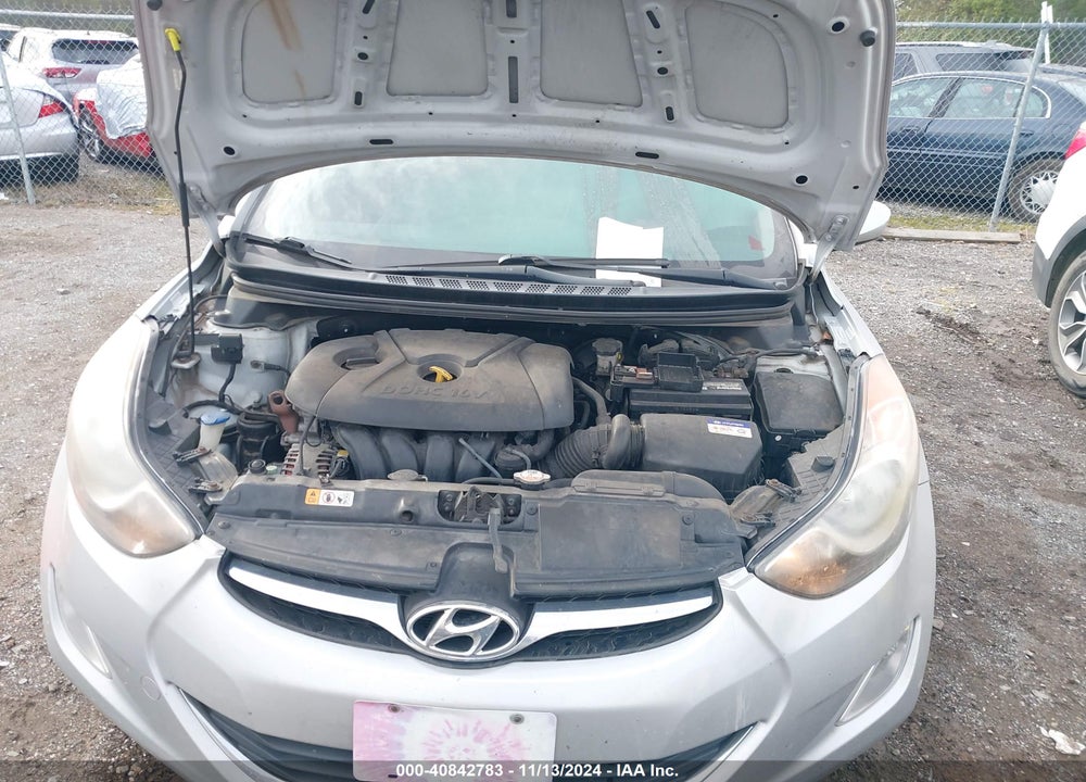 2013 HYUNDAI ELANTRA GLS VIN: KMHDH4AE5DU626052