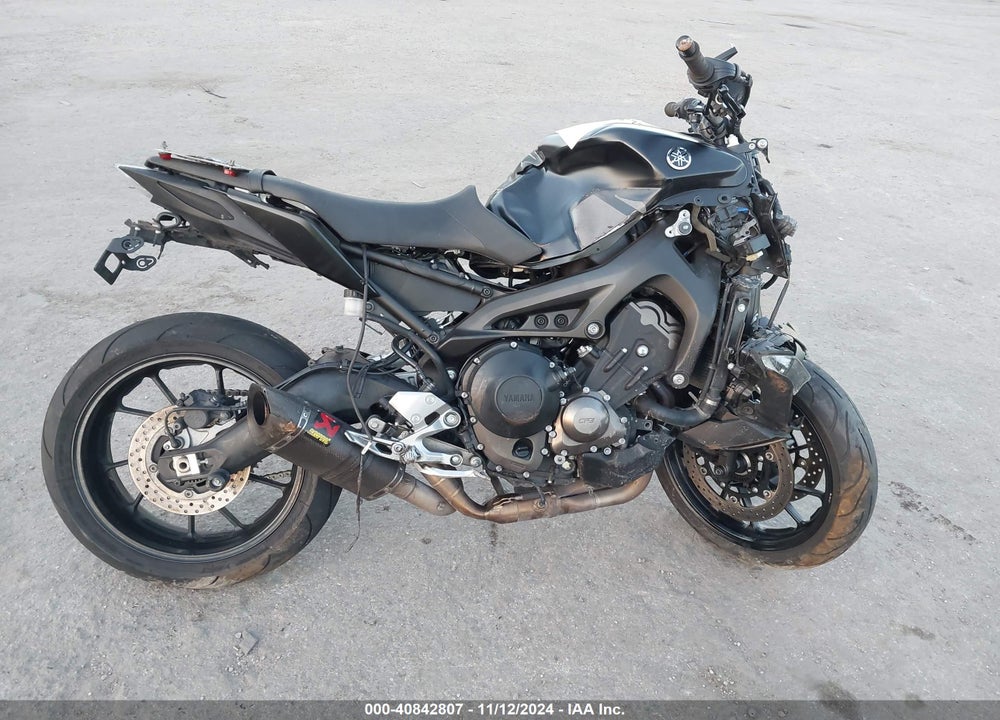 2018 YAMAHA MT09 VIN: JYARN53E4JA003388