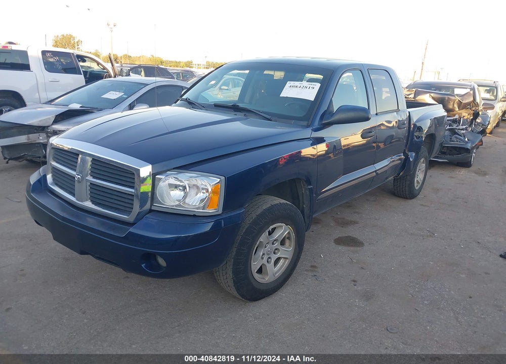 2006 DODGE DAKOTA SLT VIN: 1D7HE48K96S572236