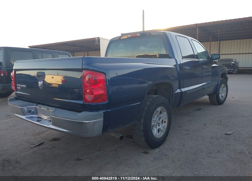 2006 DODGE DAKOTA SLT VIN: 1D7HE48K96S572236