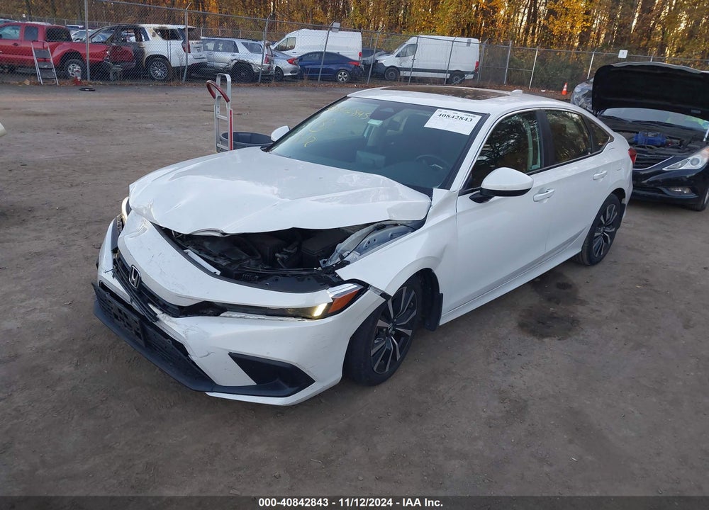 2022 HONDA CIVIC VIN: JHMFE1F76NX009093
