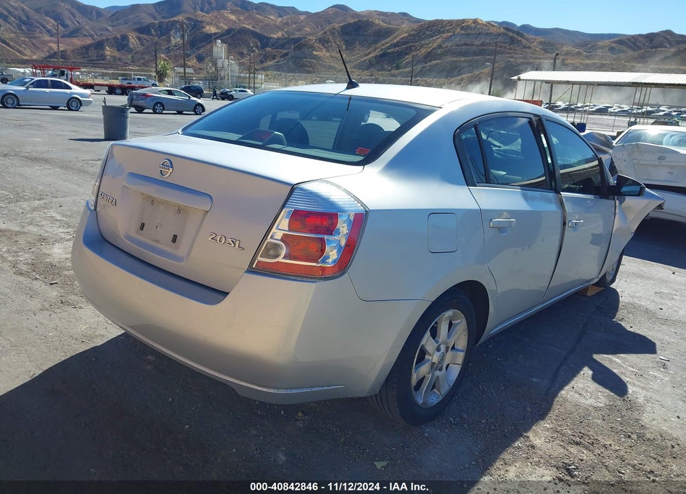 2007 NISSAN SENTRA 2.0SL VIN: 3N1AB61E67L612392