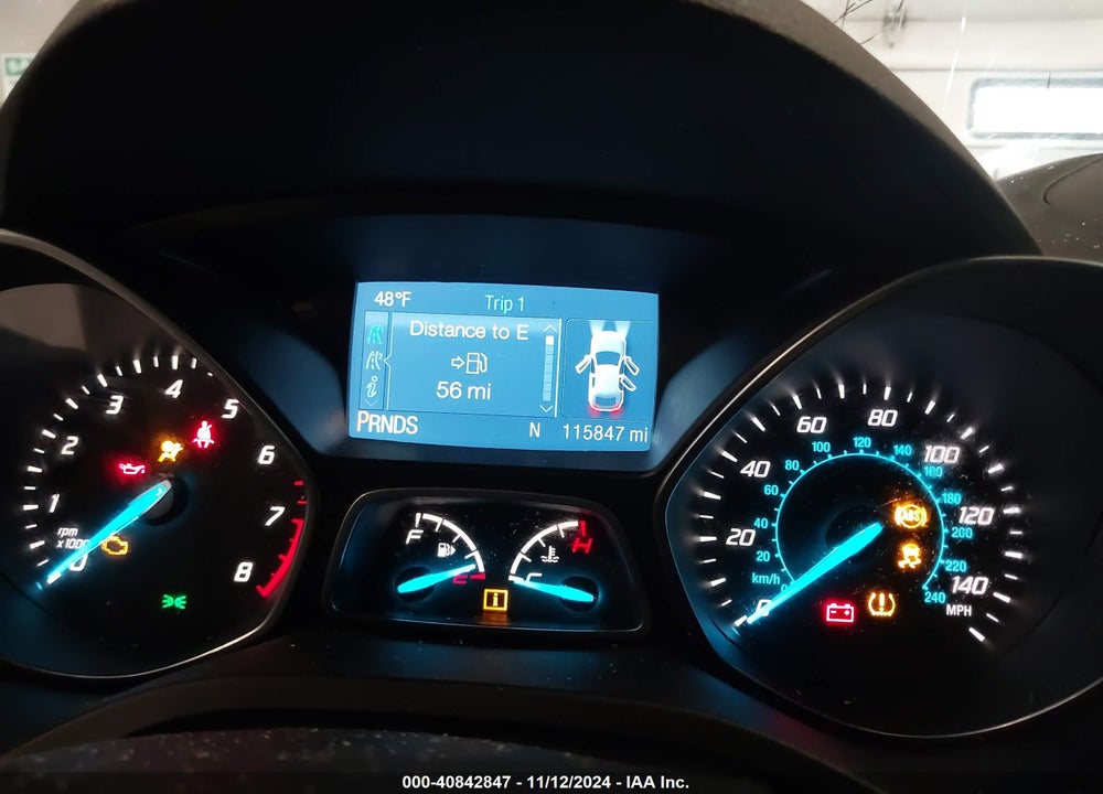 2014 FORD ESCAPE SE VIN: 1FMCU0GX2EUC09546