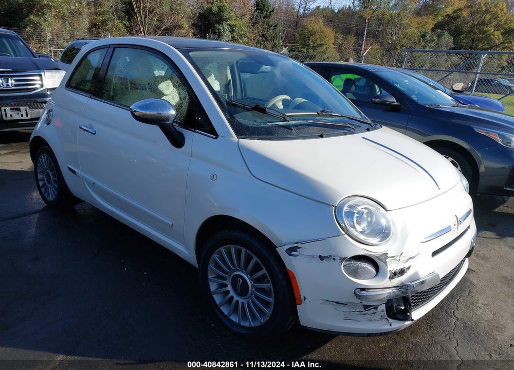 2015 FIAT 500 LOUNGE VIN: 3C3CFFCR5FT508246