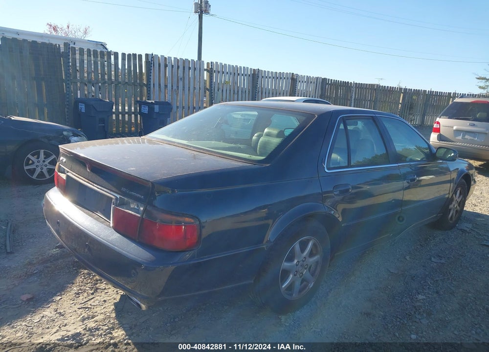 2000 CADILLAC SEVILLE STS VIN: 1G6KY5499YU210725