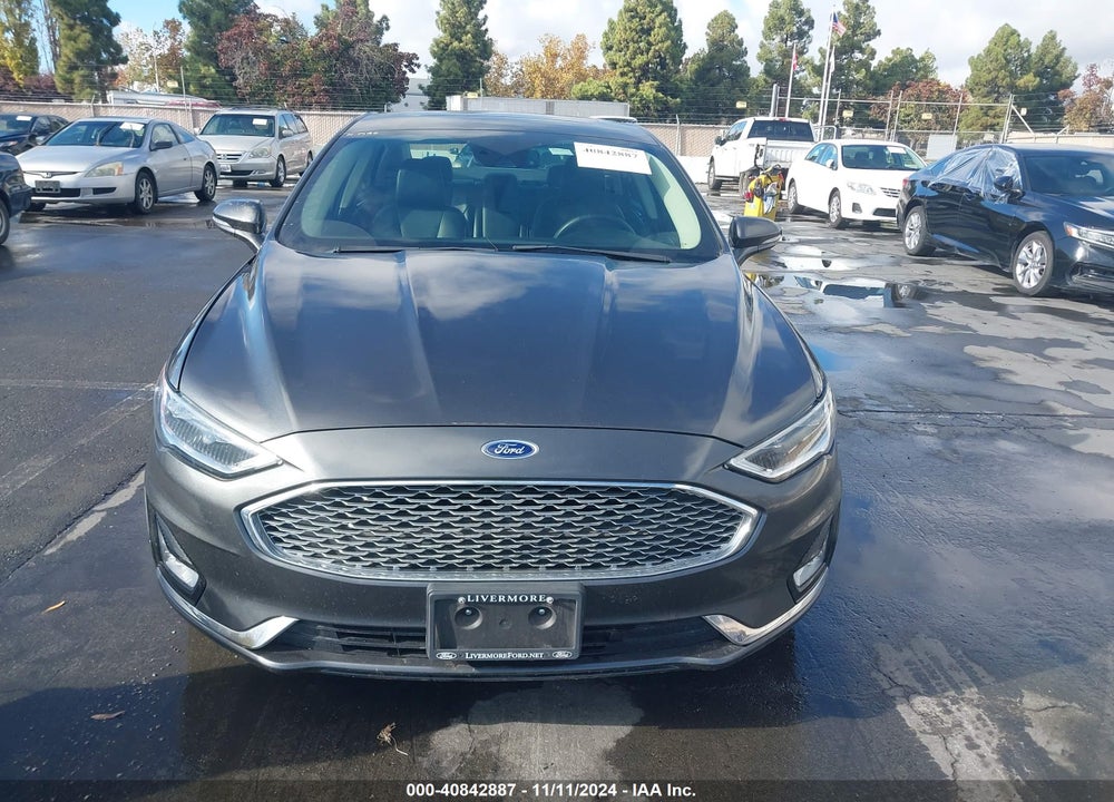 2020 FORD FUSION TITANIUM VIN: 3FA6P0D9XLR202983