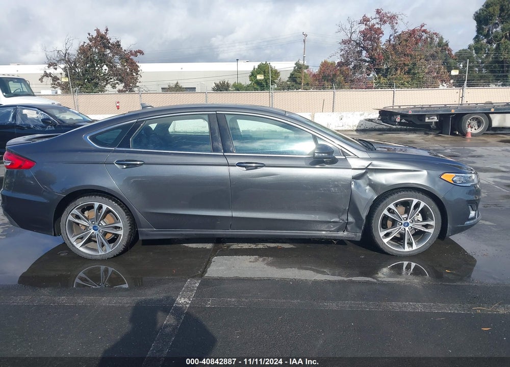 2020 FORD FUSION TITANIUM VIN: 3FA6P0D9XLR202983