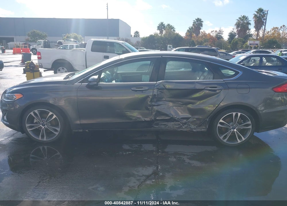 2020 FORD FUSION TITANIUM VIN: 3FA6P0D9XLR202983
