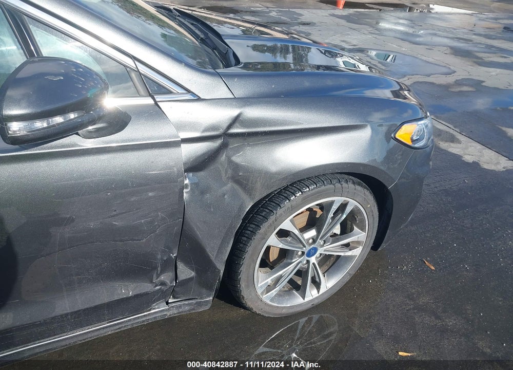 2020 FORD FUSION TITANIUM VIN: 3FA6P0D9XLR202983