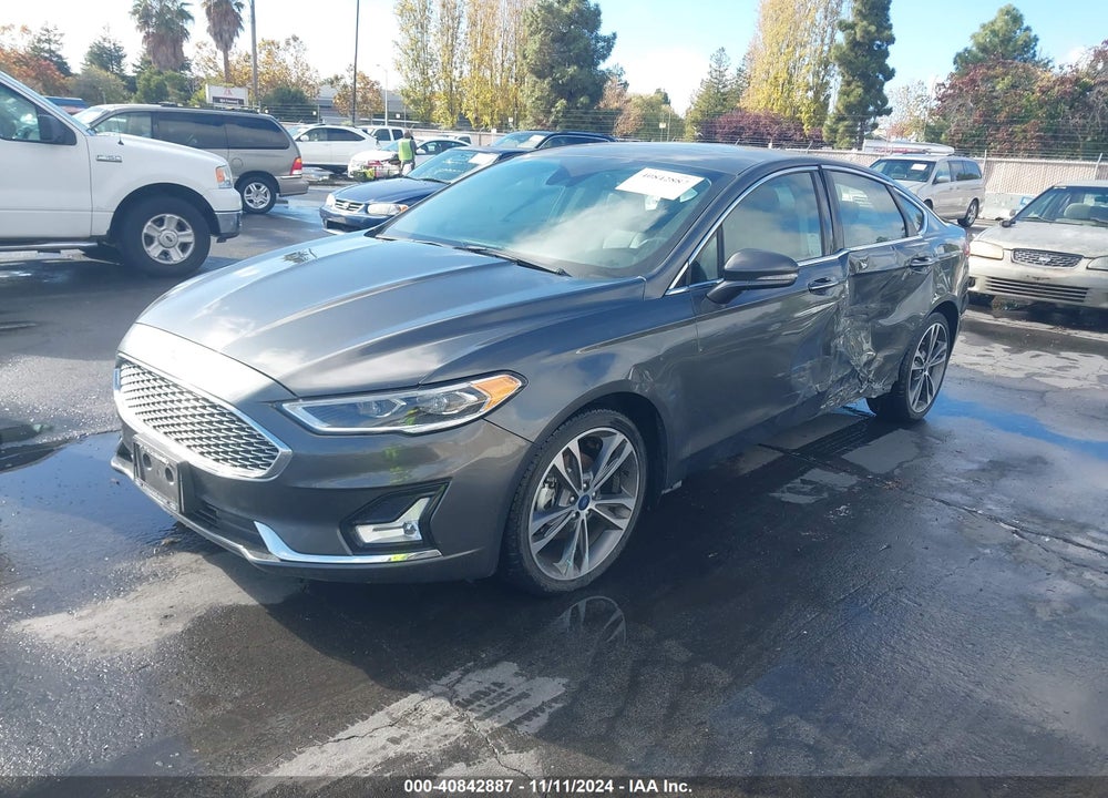2020 FORD FUSION TITANIUM VIN: 3FA6P0D9XLR202983