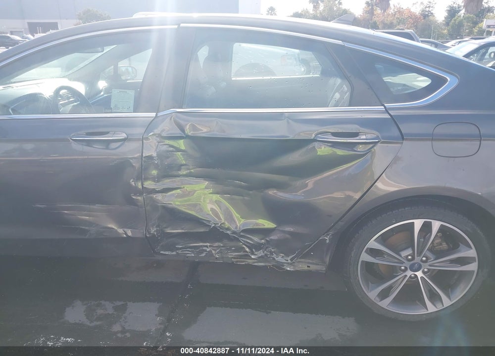 2020 FORD FUSION TITANIUM VIN: 3FA6P0D9XLR202983