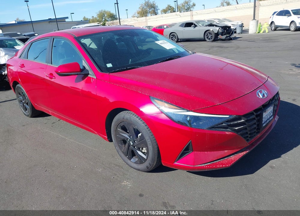 2021 HYUNDAI ELANTRA SEL VIN: 5NPLS4AG9MH051371