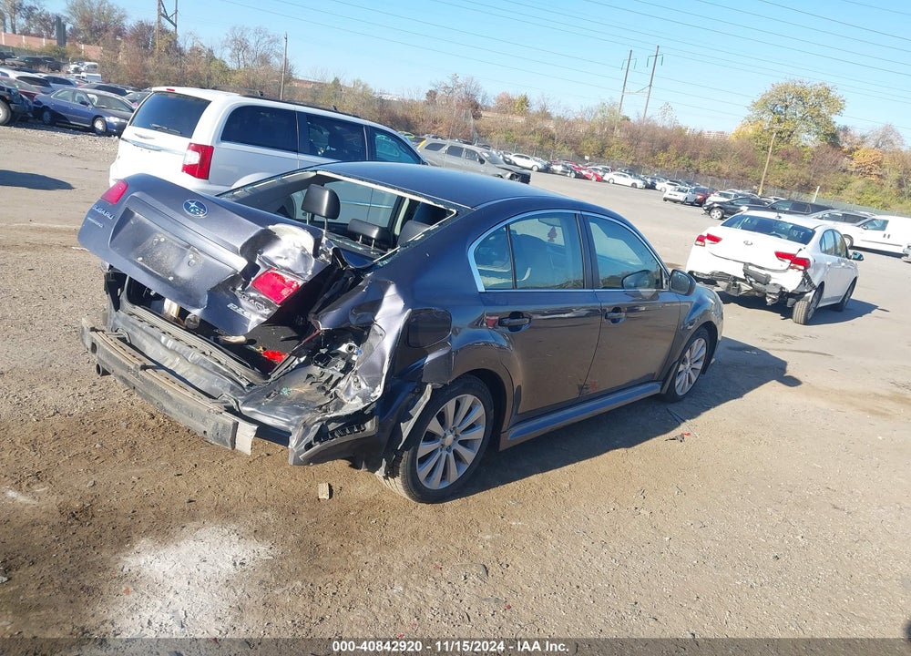 2010 SUBARU LEGACY 2.5I LIMITED VIN: 4S3BMBK67A3217488