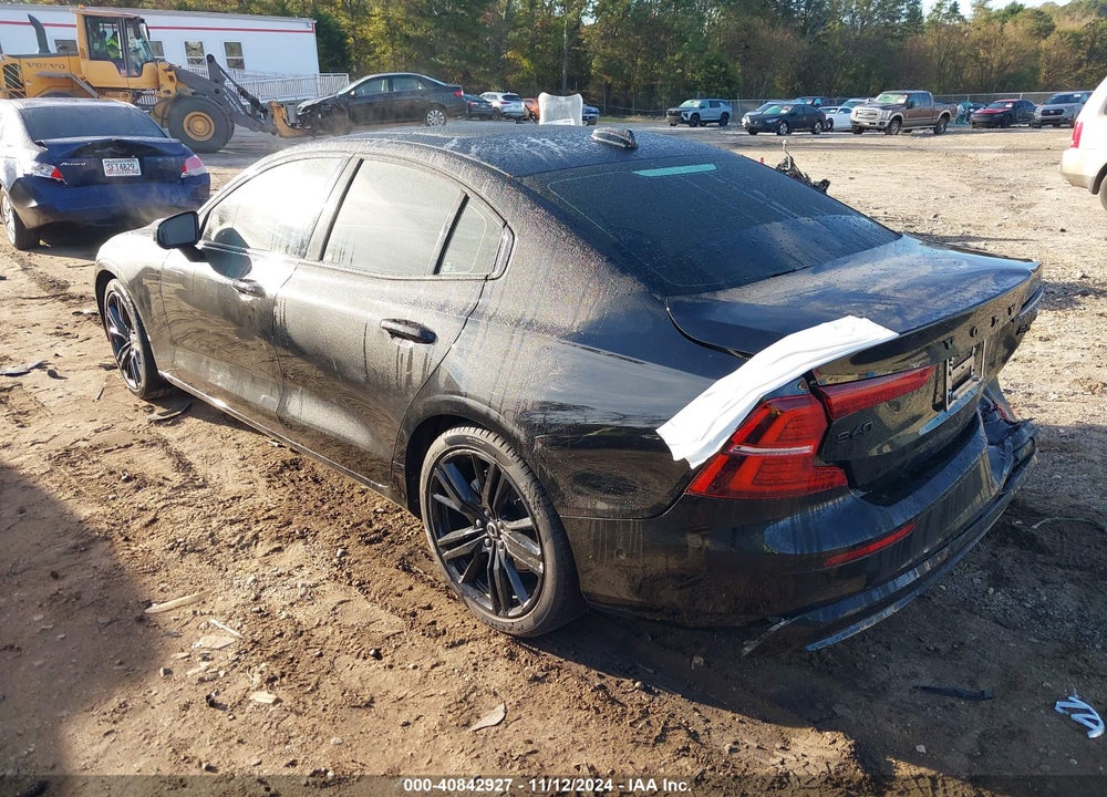 2024 VOLVO S60 B5 PLUS BLACK EDITION VIN: 7JRL12FH3RG288492
