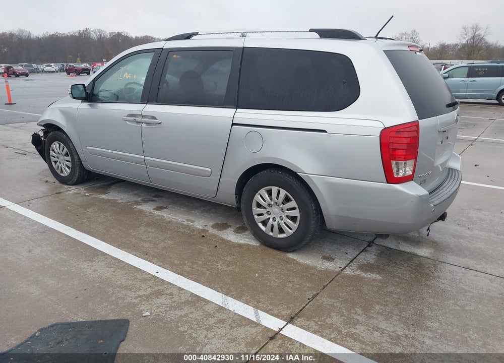 2011 KIA SEDONA LX VIN: KNDMG4C79B6384955