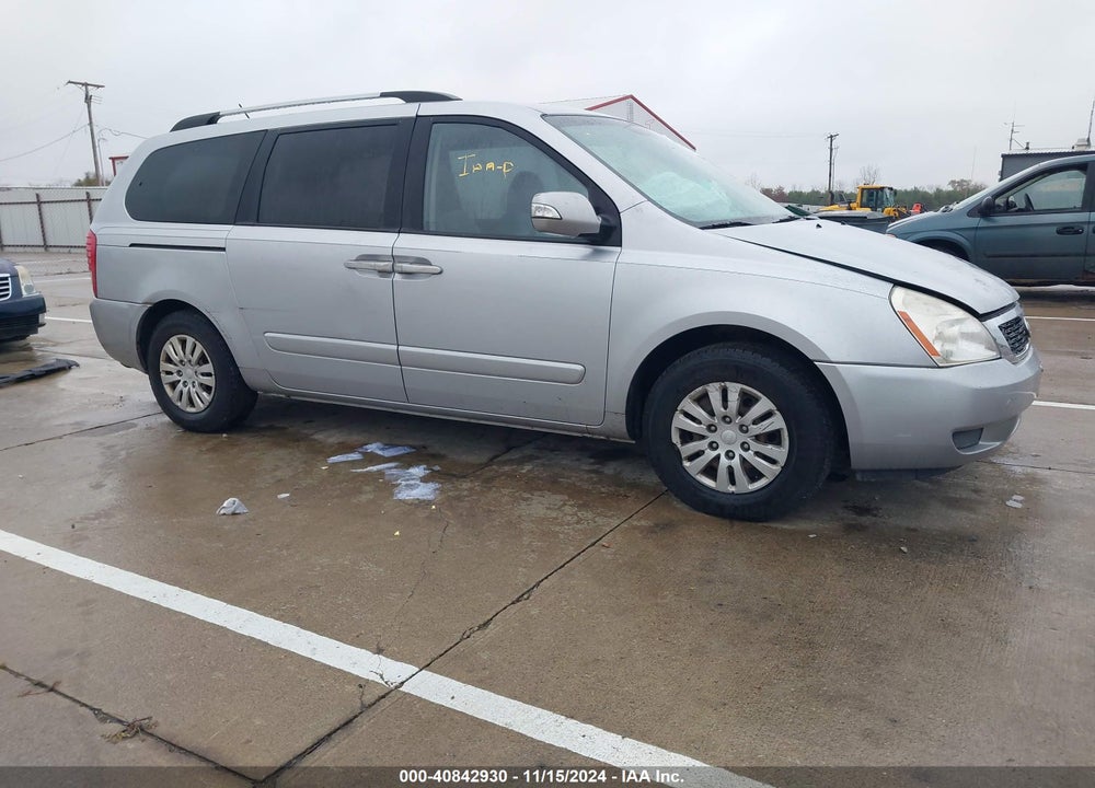 2011 KIA SEDONA LX VIN: KNDMG4C79B6384955