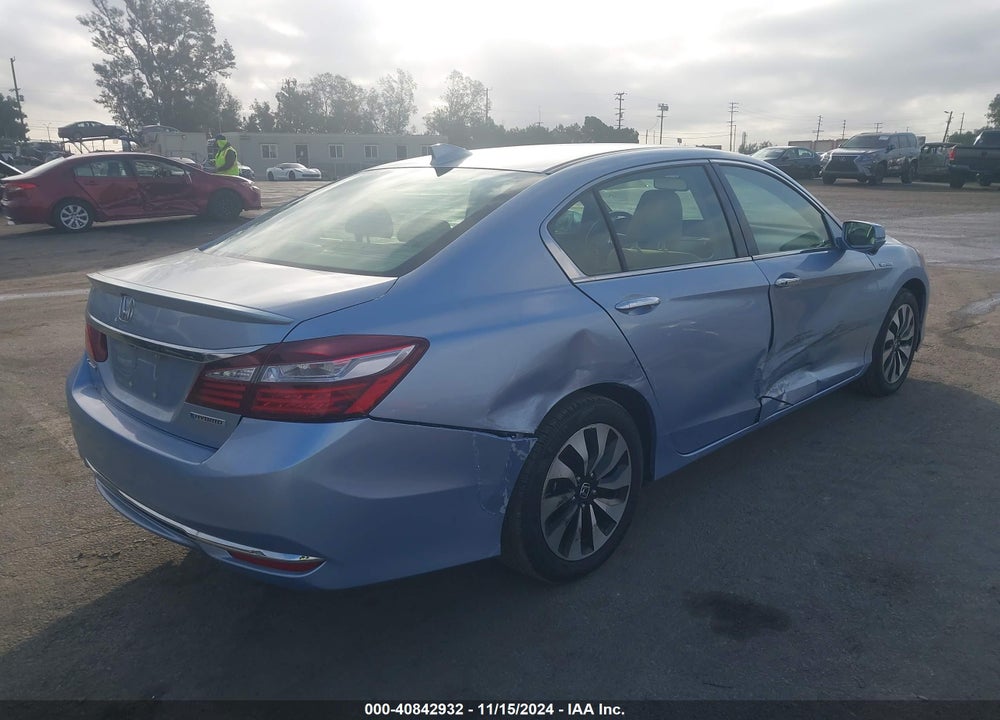 2017 HONDA ACCORD HYBRID VIN: JHMCR6F51HC024583