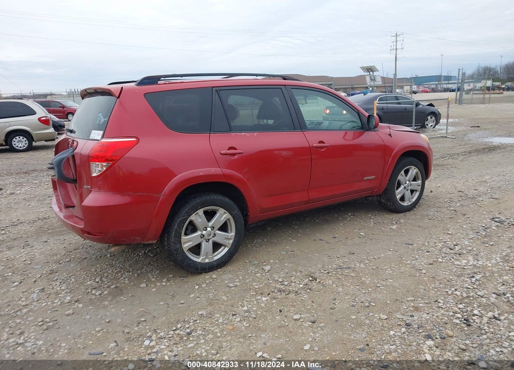 2007 TOYOTA RAV4 SPORT V6 VIN: JTMBK32V776012182