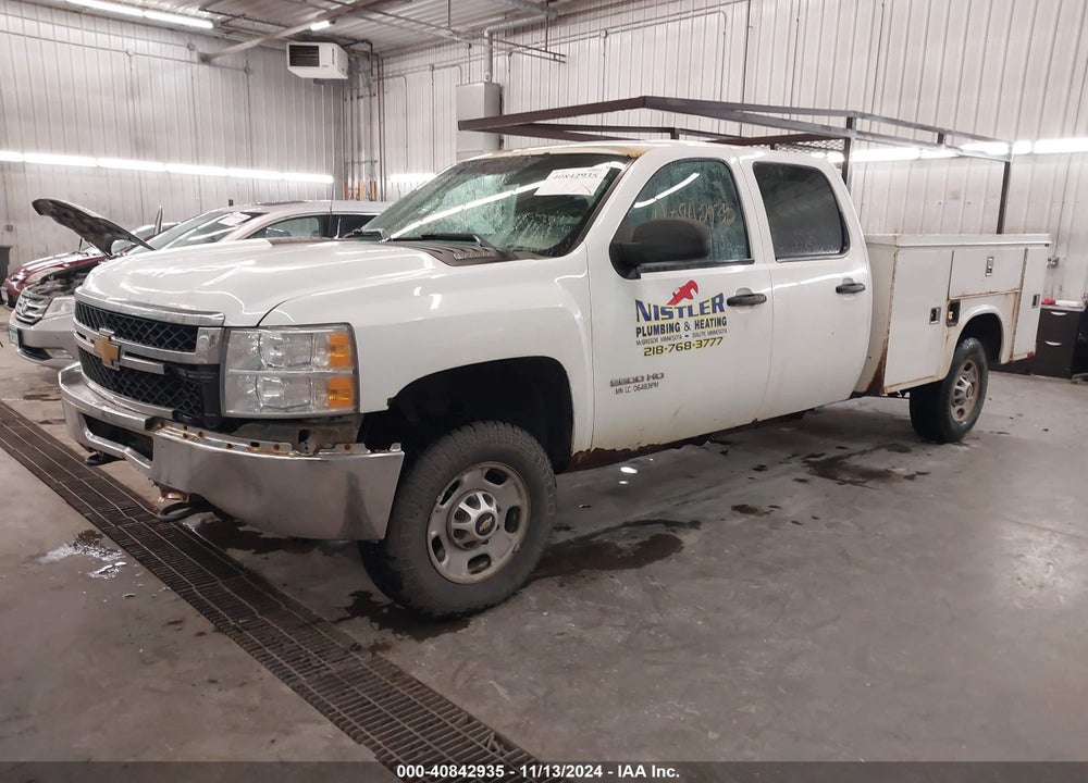 2014 CHEVROLET SILVERADO 2500HD WORK TRUCK VIN: 1GC1KVCG6EF126369
