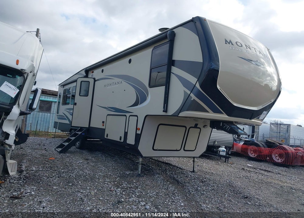 2019 KEYSTONE TRAVEL TRLR VIN: 4YDF33120KA740791