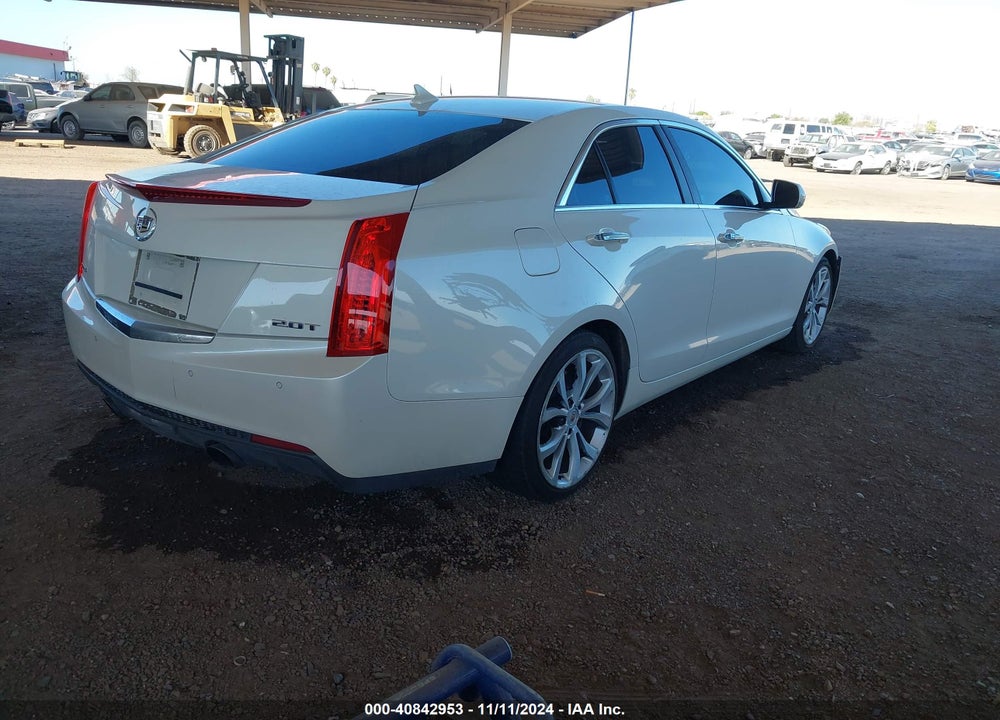 2013 CADILLAC ATS PREMIUM VIN: 1G6AF5SX5D0141987
