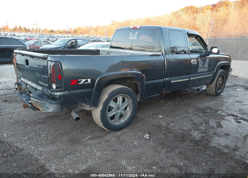2004 CHEVROLET SILVERADO 1500 Z71 VIN: 2GCEK19T141274336