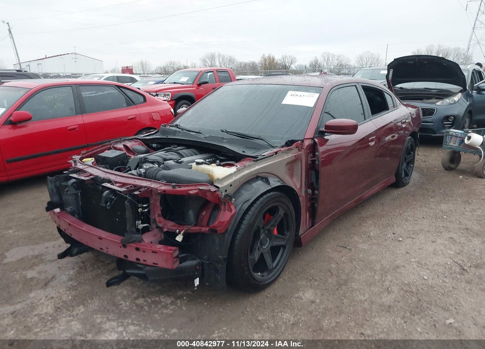 2017 DODGE CHARGER R/T SCAT PACK RWD VIN: 2C3CDXGJ1HH657197