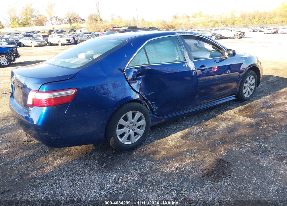 2007 TOYOTA CAMRY HYBRID VIN: JTNBB46K373002901