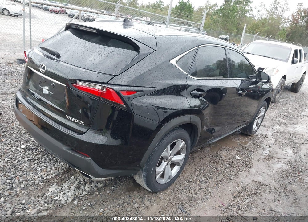 2017 LEXUS NX 200T VIN: JTJYARBZ5H2083194