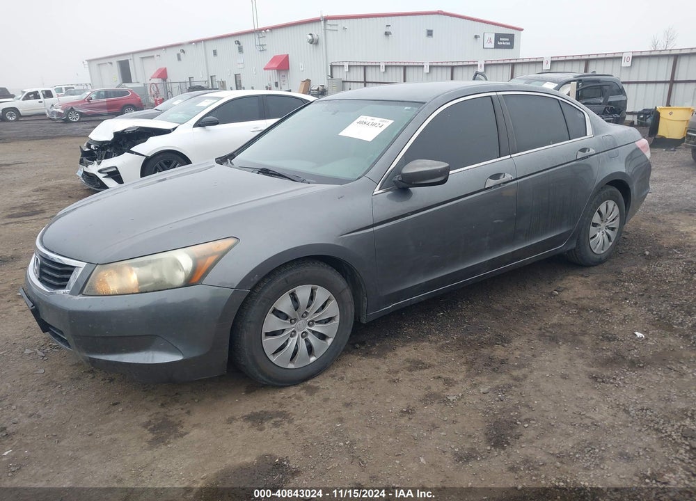 2008 HONDA ACCORD 2.4 LX VIN: 1HGCP26378A138857