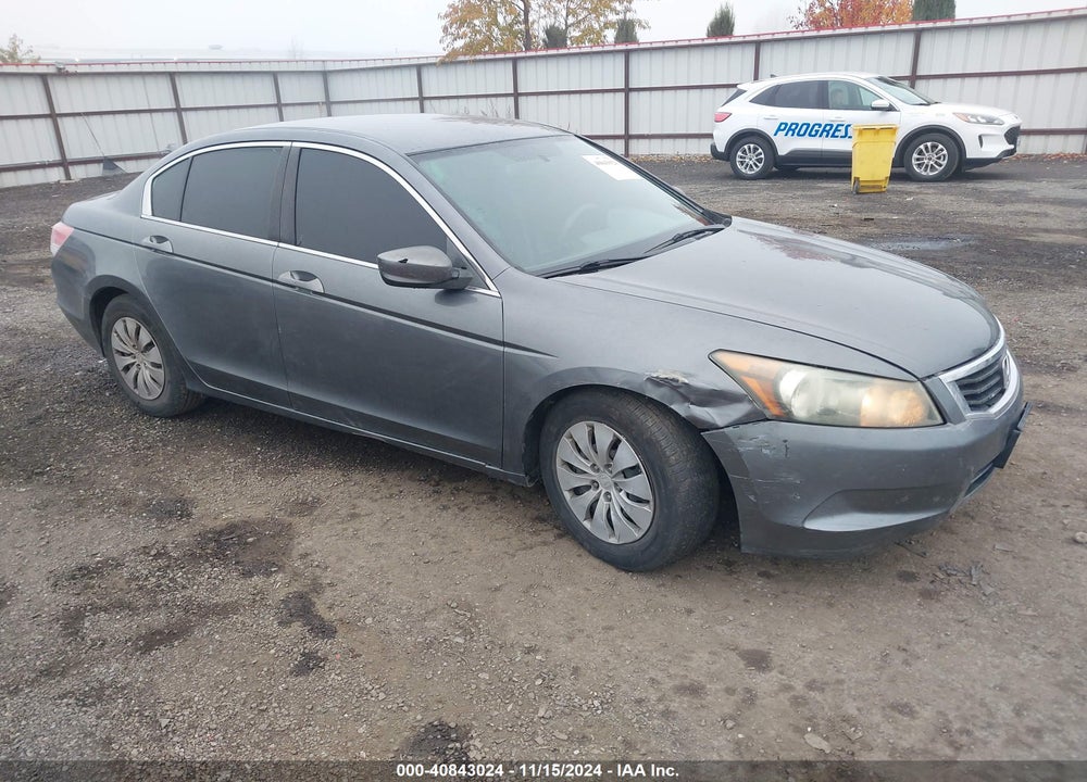 2008 HONDA ACCORD 2.4 LX VIN: 1HGCP26378A138857