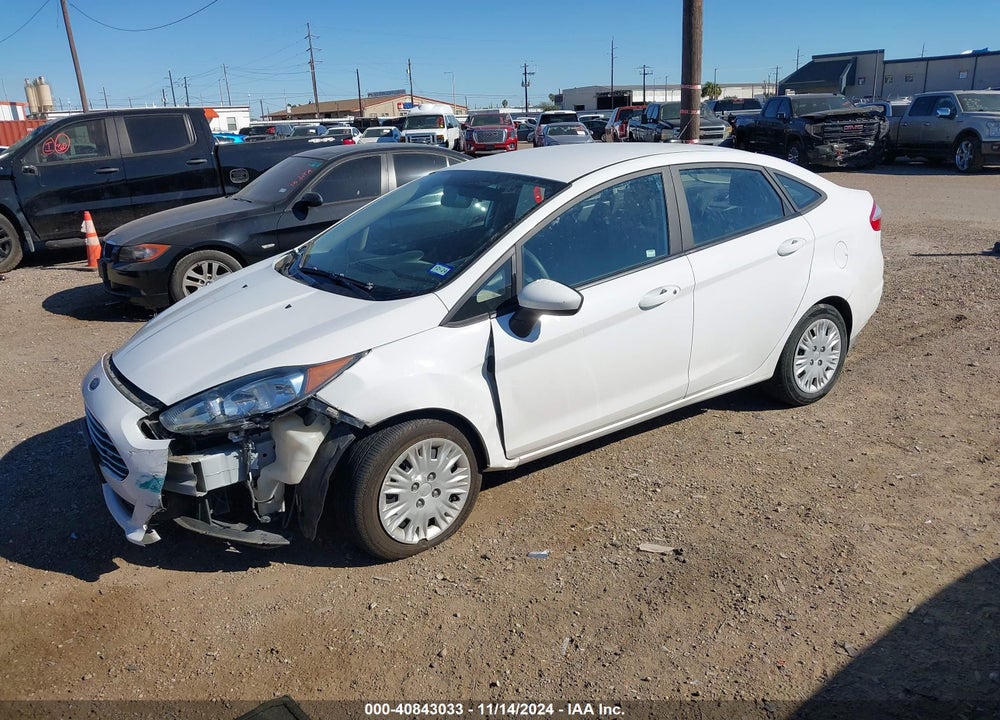 2018 FORD FIESTA S VIN: 3FADP4AJ3JM142665