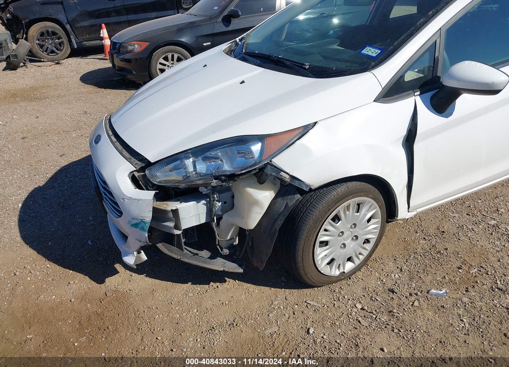 2018 FORD FIESTA S VIN: 3FADP4AJ3JM142665