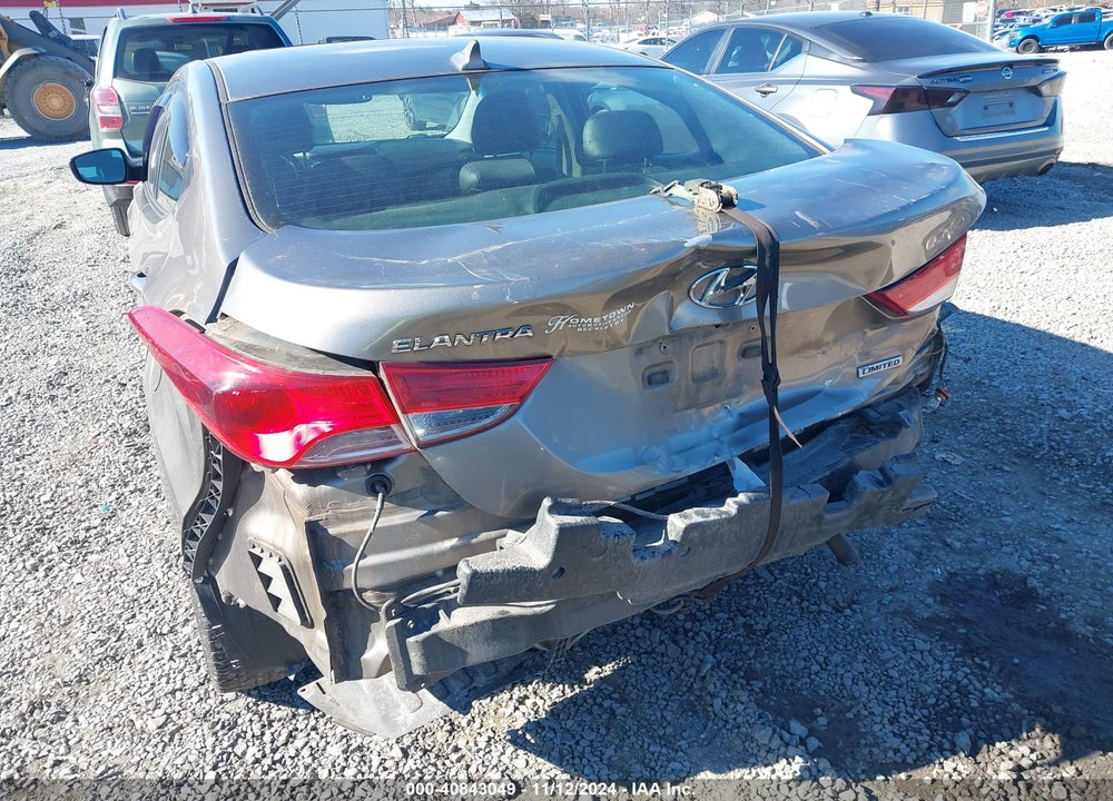 2013 HYUNDAI ELANTRA LIMITED VIN: 5NPDH4AE6DH224863