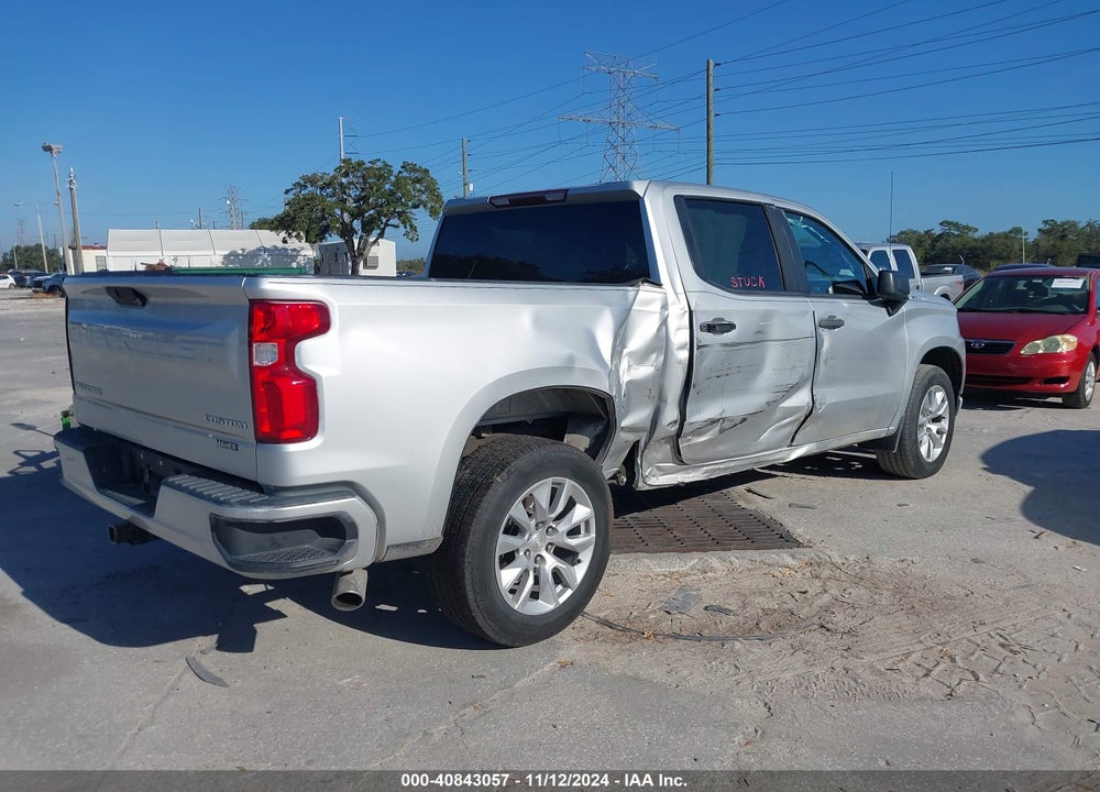 2020 CHEVROLET SILVERADO 1500 2WD SHORT BED CUSTOM VIN: 3GCPWBEH6LG157359