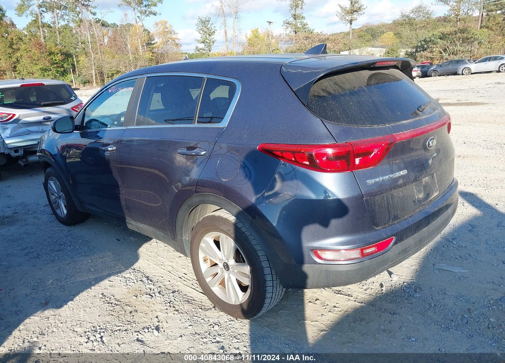 2018 KIA SPORTAGE LX VIN: KNDPM3AC5J7449308