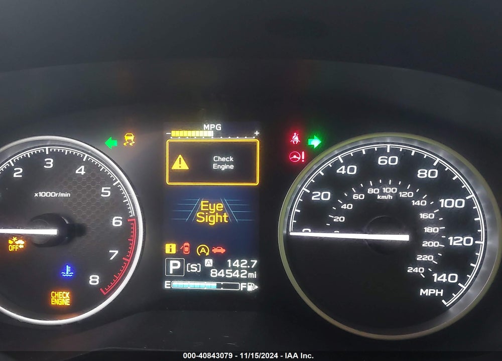 2019 SUBARU FORESTER PREMIUM VIN: JF2SKAGC7KH455796