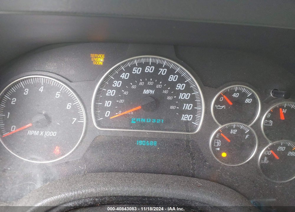 2003 GMC ENVOY XL SLE VIN: 1GKET16S436143681