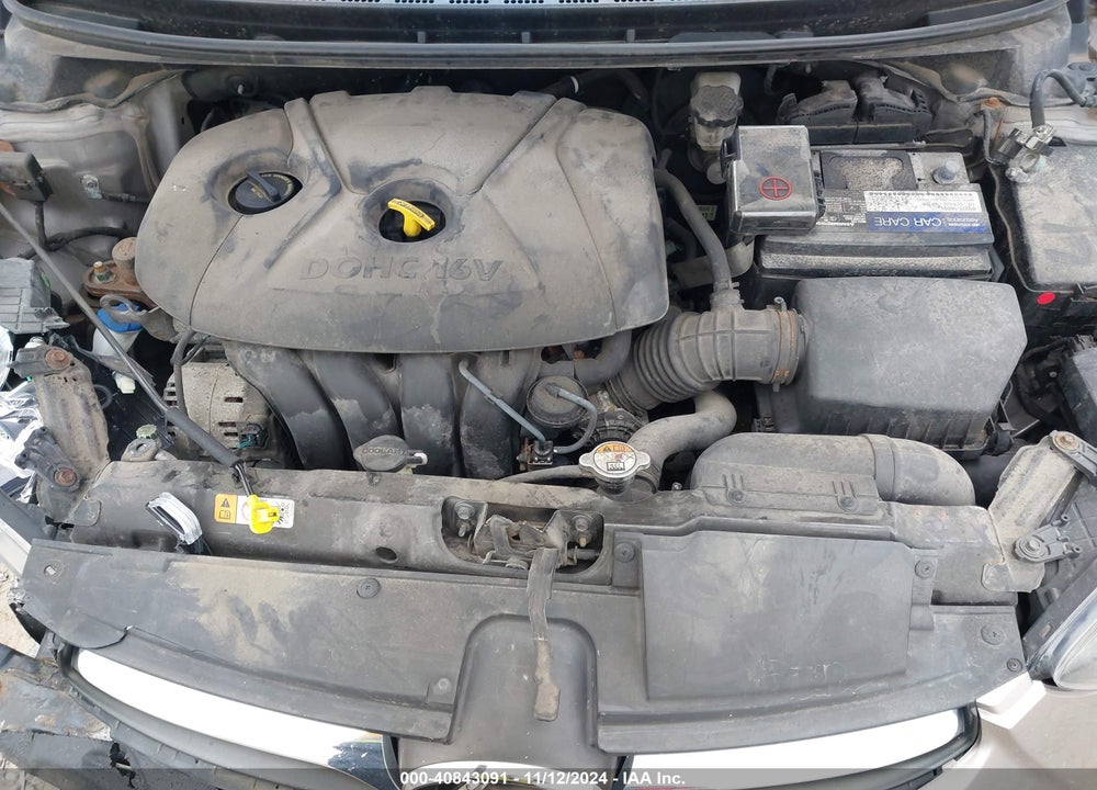 2013 HYUNDAI ELANTRA VIN: 5NPDH4AE4DH392646