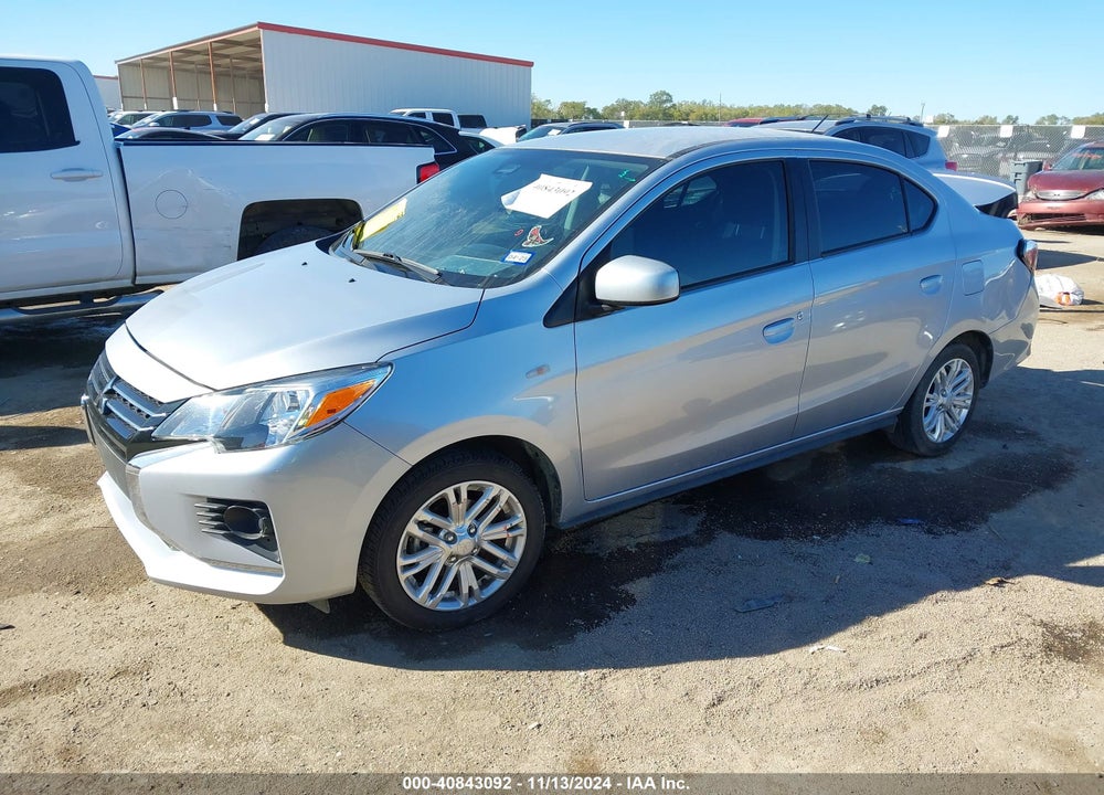 2022 MITSUBISHI MIRAGE G4 BLACK EDITION/ES/LE VIN: ML32FUFJ3NHF06676