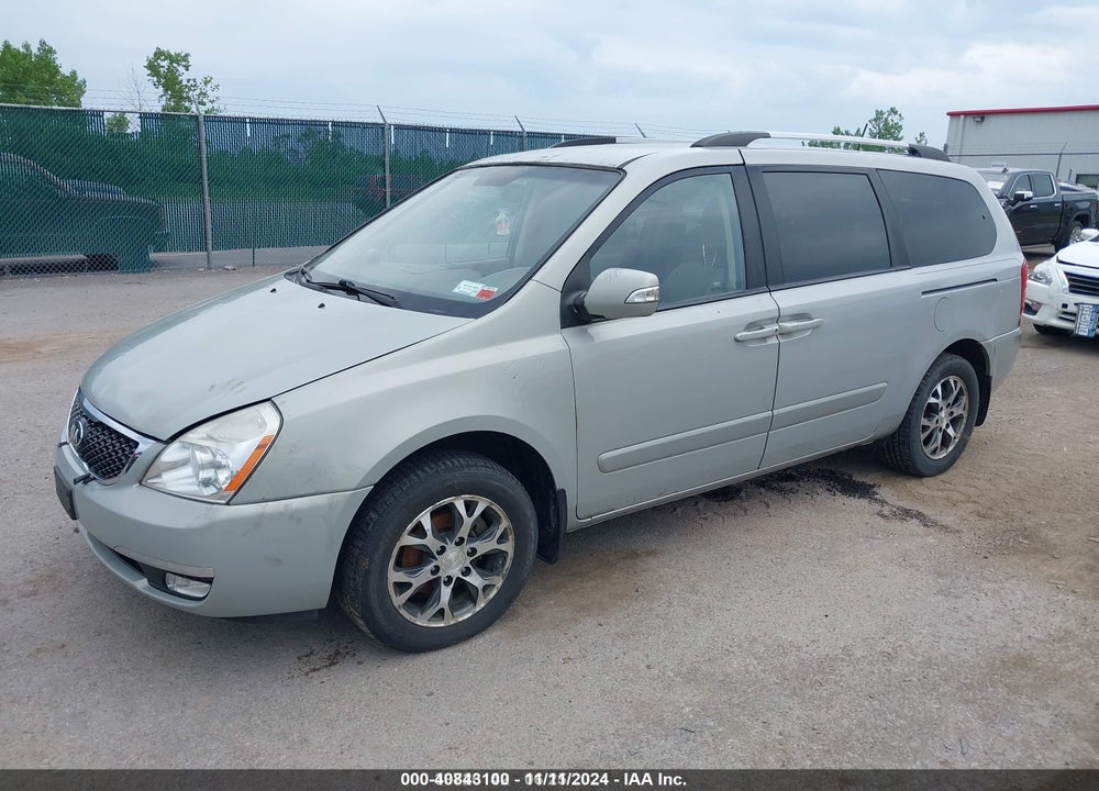 2014 KIA SEDONA LX VIN: KNDMG4C77E6579537